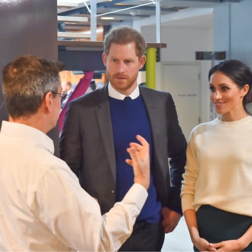 Prince Harry and Meghan visit Catalyst