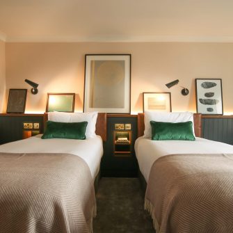 Twin Room at The Alex Hotel Dublin 2