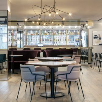 Restaurant Interior at The Alex Hotel Dublin 2