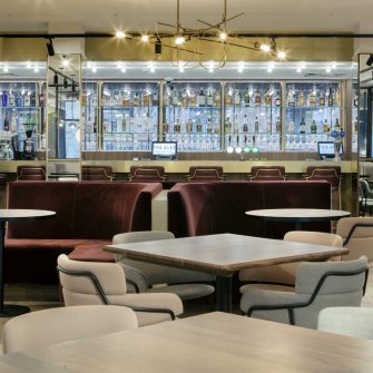 The Alex Restaurant Interior at The Alex Hotel Dublin 2