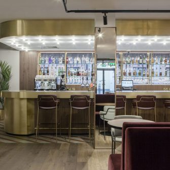 Restaurant Interior at The Alex Hotel Dublin 2