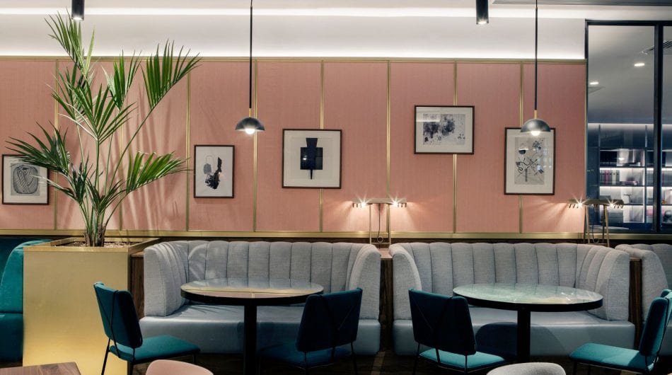 The Alex Hotel restaurant design aspects