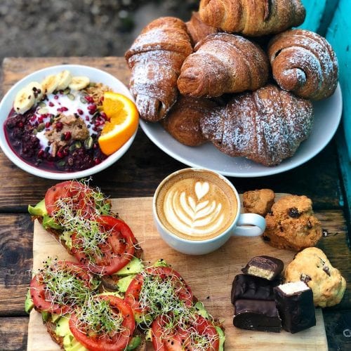 A selection of delicious vegan breakfast options