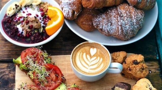 A selection of delicious vegan breakfast options