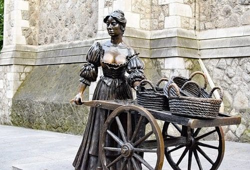 The Molly Malone statue