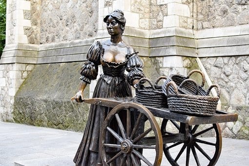 The Molly Malone statue