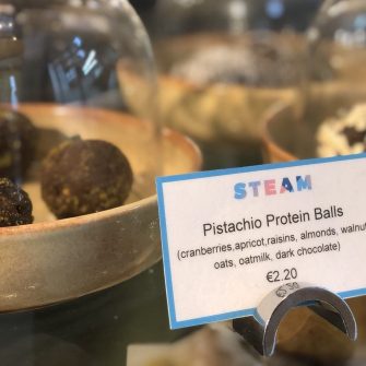 Pistachio Protein Balls at The Alex Hotel