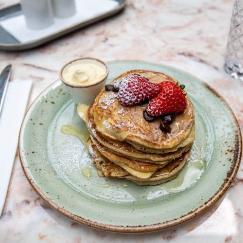 pancakes at the alex hotel