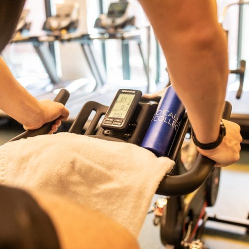 spinning bike in the mont hotel dublin